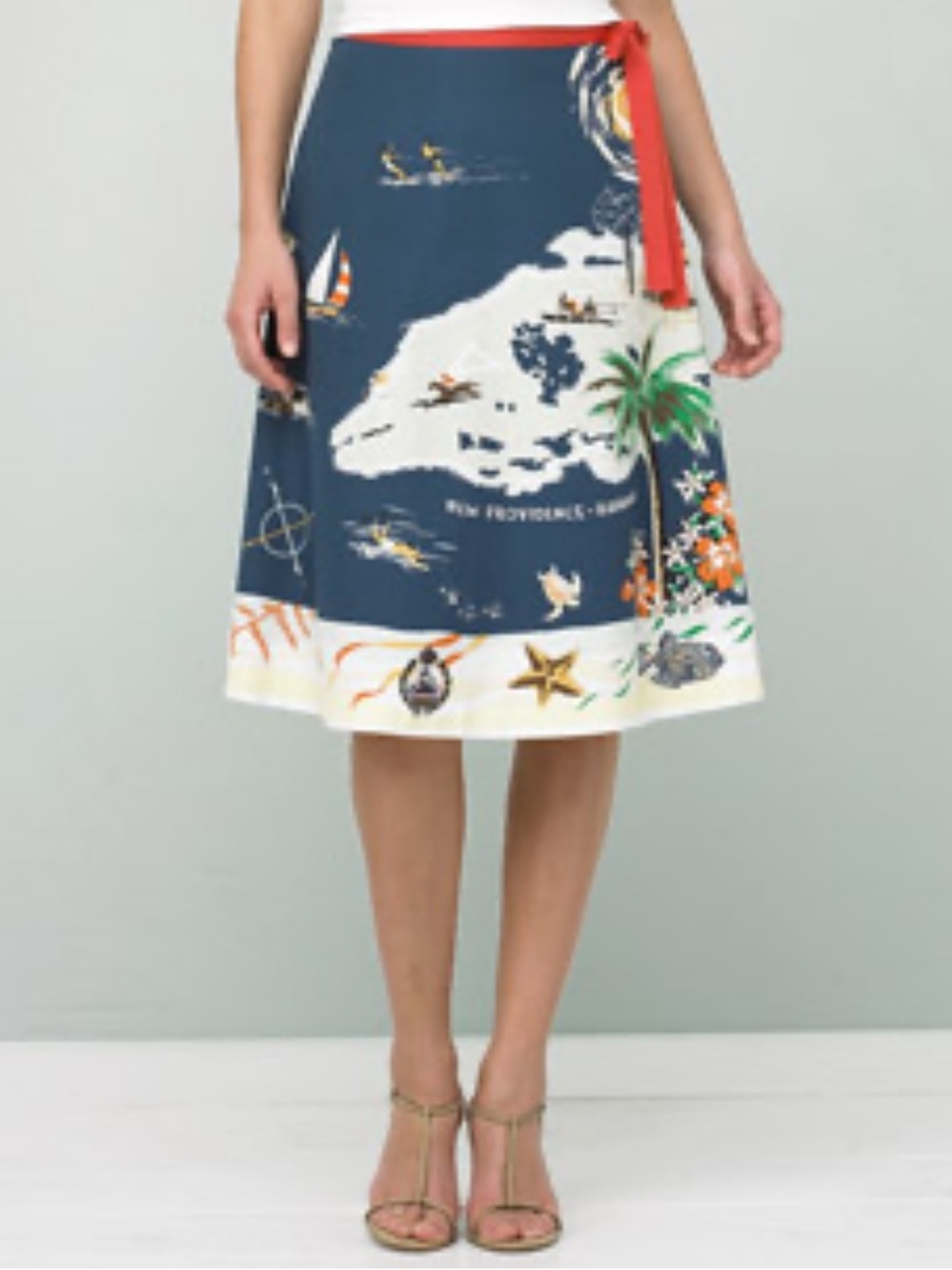 J. Crew Nautical Skirt
